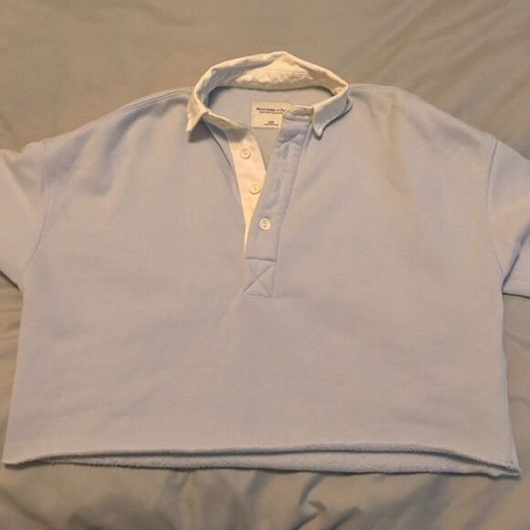 Cropped Rugby Polo Sweater - Picture 4 of 4